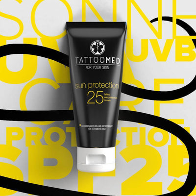 TattooMed® Sun Protection LSF25 100ml - Einzeln-B2B - Sun Series-TattooMed