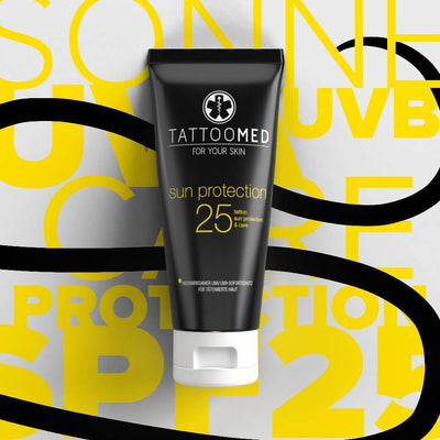 TattooMed® Sun Protection LSF25 100ml-B2C - Sun Series-TattooMed