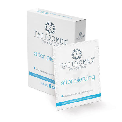 TattooMed® After Piercing higiéniai törlőkendők (6 db/doboz)
