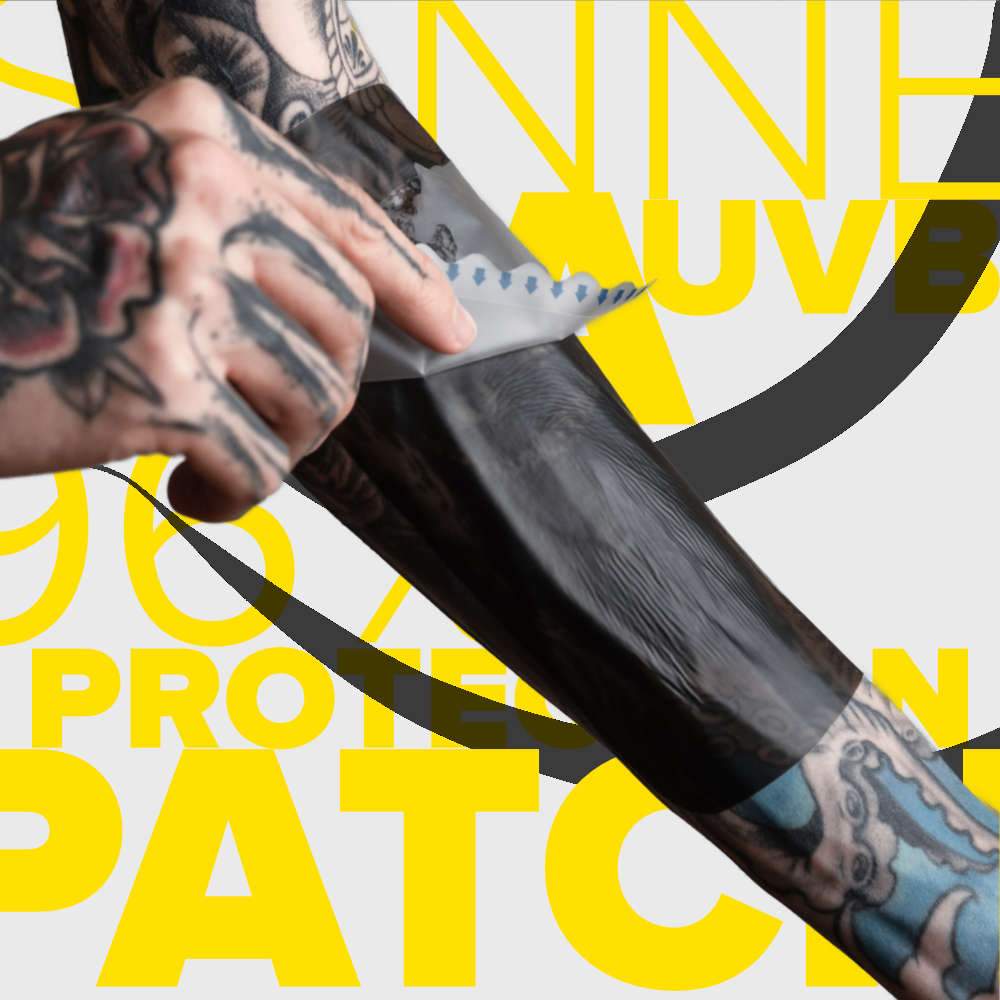 Tattoomed® Black Patch - ProSeries (2 db / 10 x 20 cm)